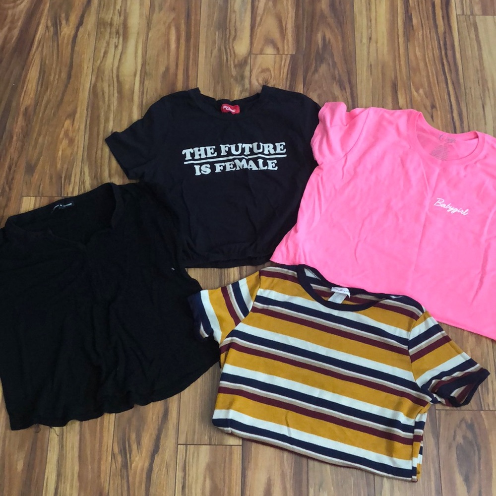 Four Crop tops